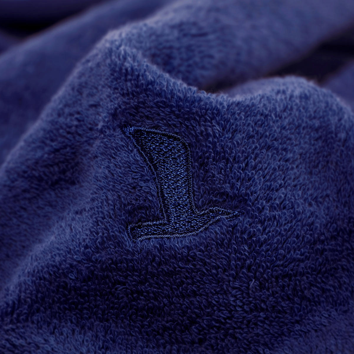 SAUNATUCH Superwuschel Dunkelblau  - Dunkelblau, Basics, Textil (80/200cm) - Moeve