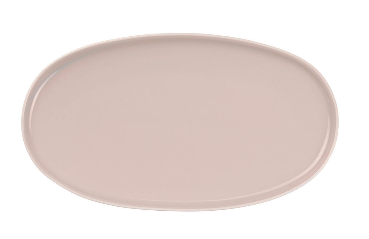 PLATTE  28,5/16 cm   - Hellrosa, Basics, Keramik (28,5/16cm) - ASA