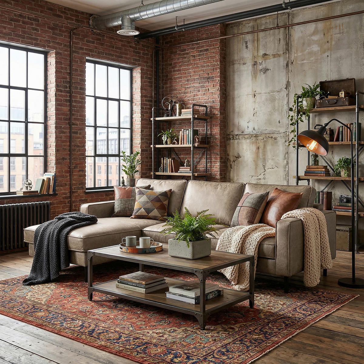 ECKSOFA Hellgrau Echtleder Lederlook Bettkasten, Schlaffunktion, Rücken echt  - Hellgrau/Schwarz, Design, Leder/Textil (166/238cm) - Livetastic