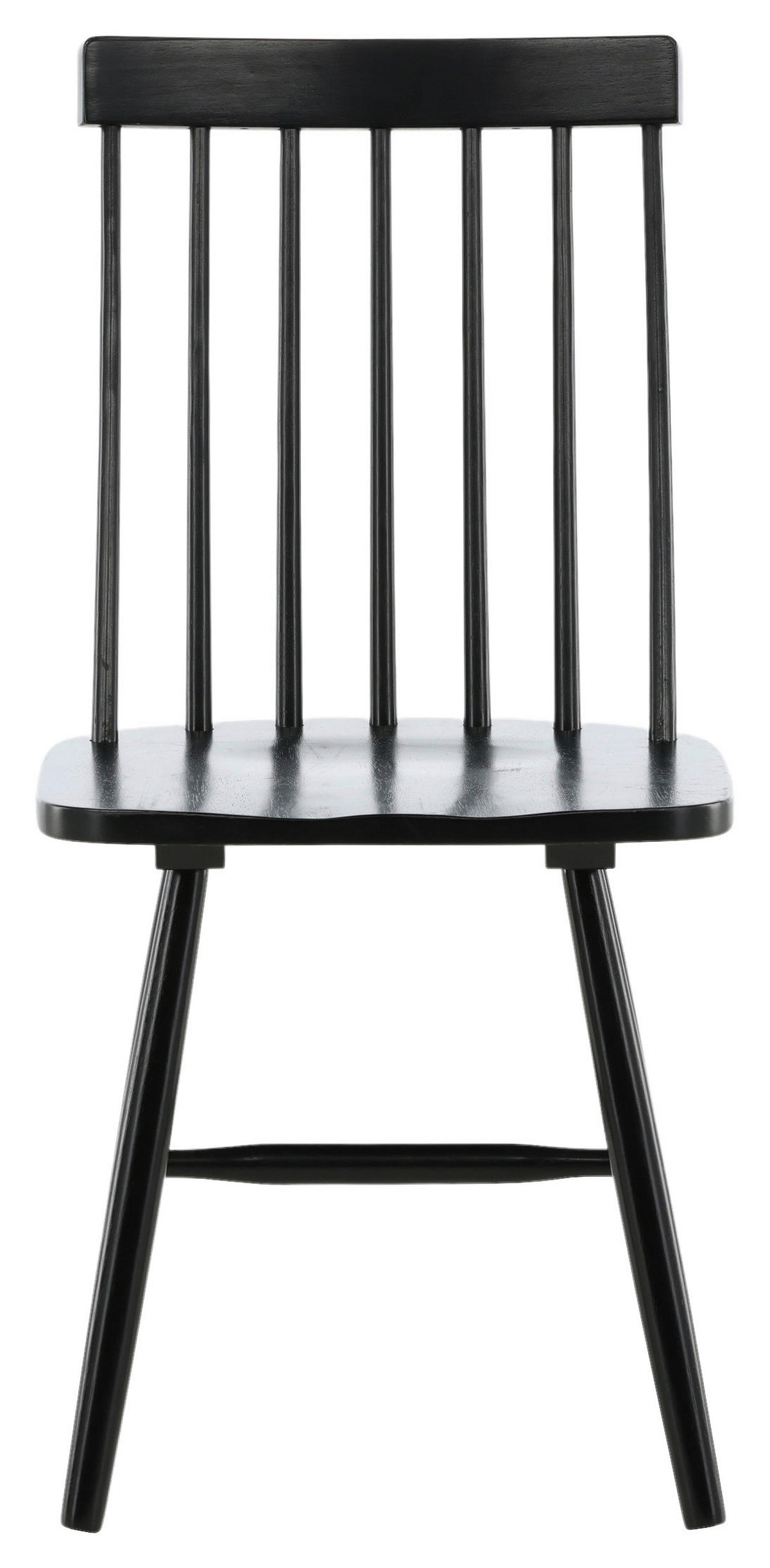 STUHL-SET 2 Stück  in Holz  - Schwarz, Design, Holz (43/87/55cm) - Livetastic