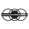 LED-DECKENLEUCHTE 60/28/6,5 cm  - Schwarz, Basics, Kunststoff/Metall (60/28/6,5cm) - Boxxx