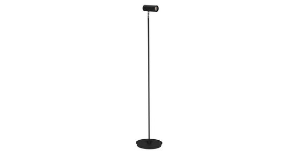 STEHLEUCHTE 27/140 cm - Schwarz, Design, Metall (27/140cm) - Novel