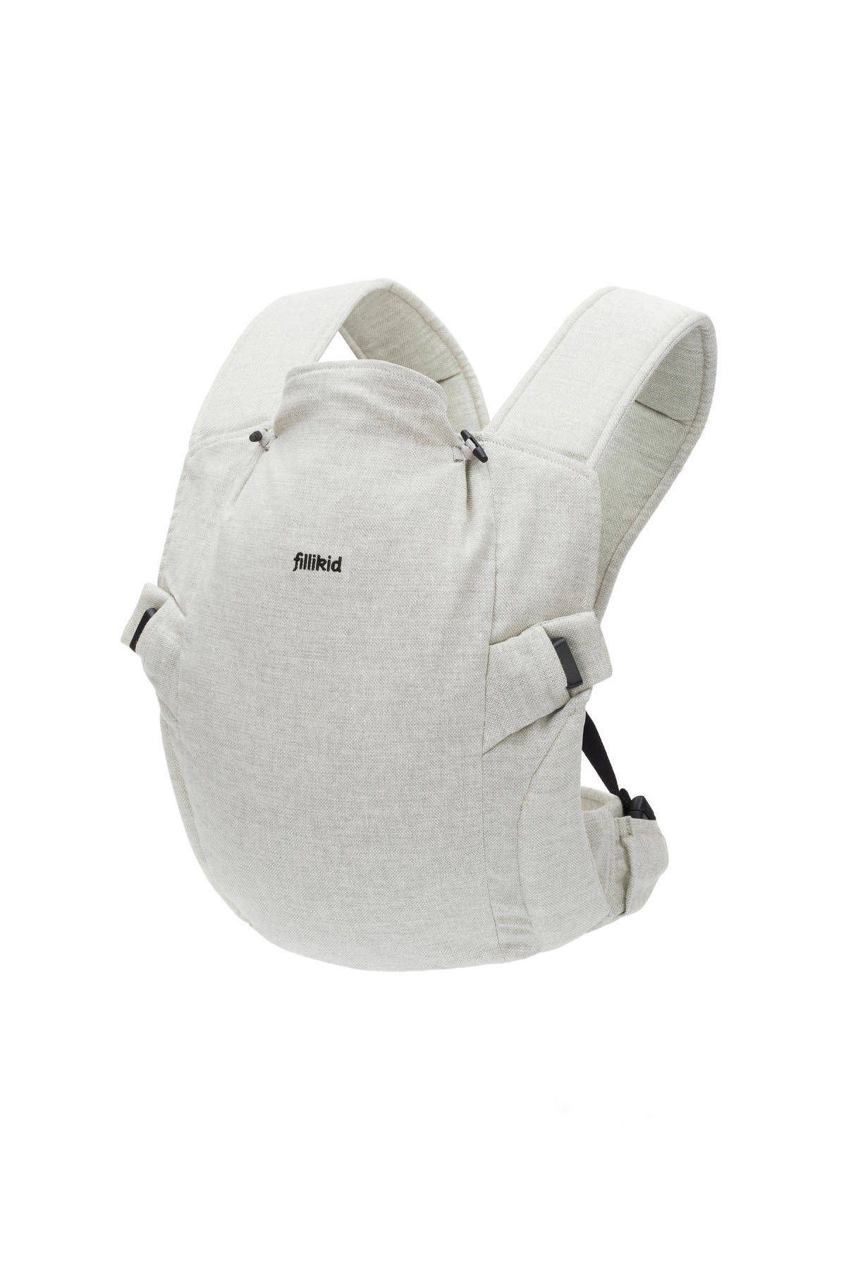 BABYTRAGE Natural  - Hellgrau, Basics, Textil (37/34cm) - Fillikid