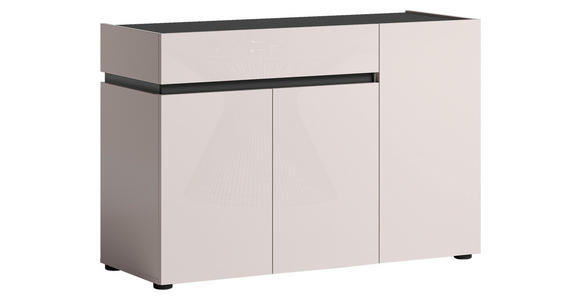 SIDEBOARD  120,2/80,1/42,6 cm 1 Schublade(n)  - Kaschmir/Anthrazit, Design, Holzwerkstoff/Kunststoff (120,2/80,1/42,6cm) - Voleo