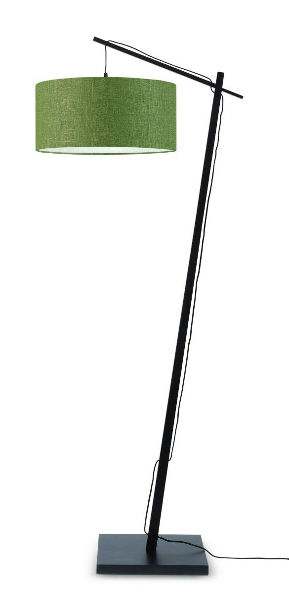 GOLVLAMPA Andes  47/176/23 cm   - grön/svart, Design, textil/naturmaterial (47/176/23cm) - Good & Mojo