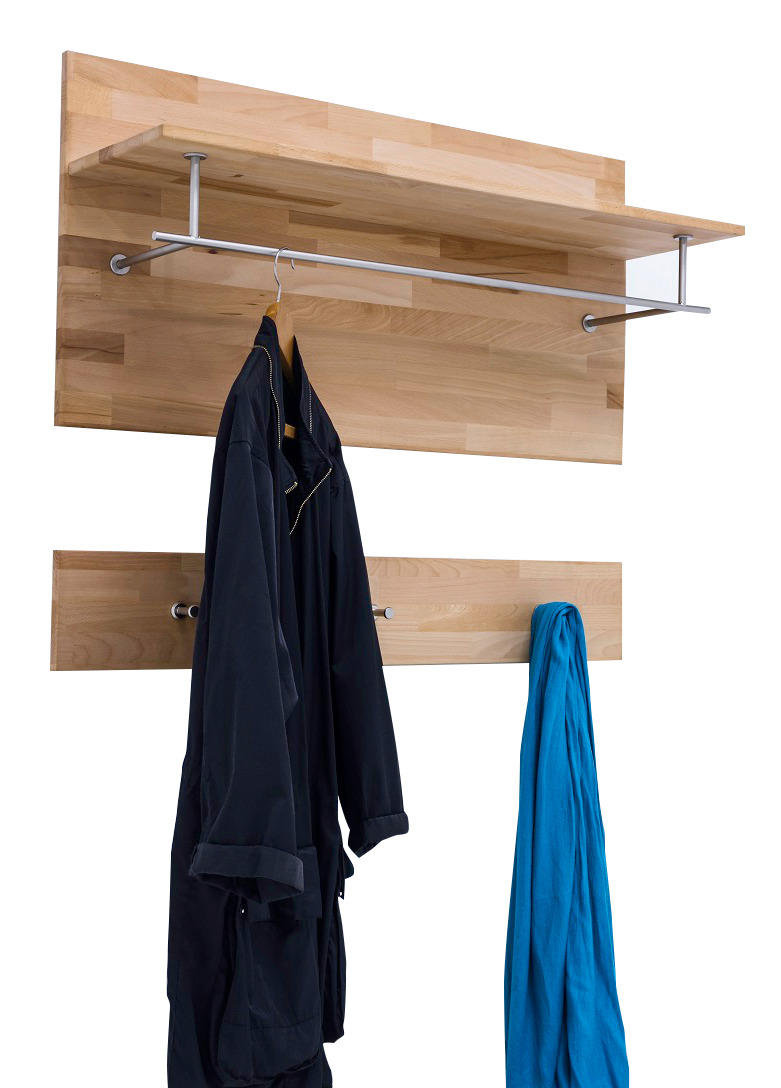 GARDEROBENPANEEL  in 100/105/27 cm  - Buchefarben, Konventionell, Holz (100/105/27cm) - MID.YOU