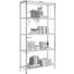 REGAL in 91/183,5/35,5 cm Chromfarben - Chromfarben, Design, Kunststoff/Metall (91/183,5/35,5cm) - Carryhome REGAL in 91/183,5/35,5 cm Chromfarben - Chromfarben, Design, Kunststoff/Metall (91/183,5/35,5cm) - Carryhome
