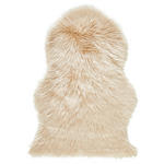 Schaffellimitat 60/90 cm Sarah  - Beige, Basics, Textil/Fell (60/90cm) - Boxxx