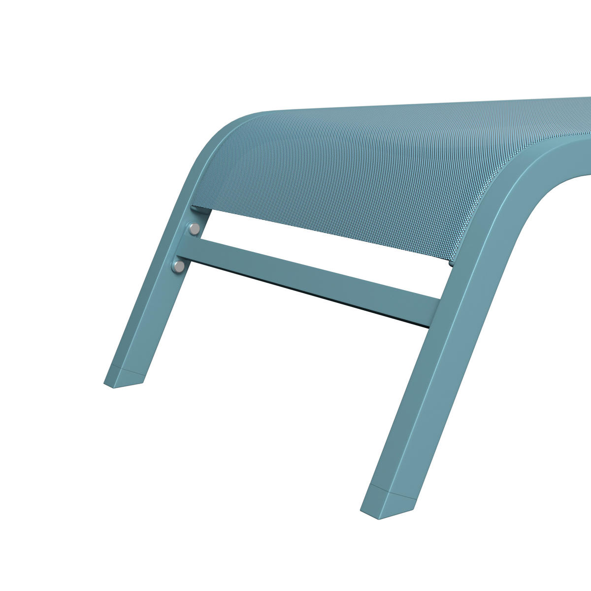 KERTI NAPOZÓÁGY 198/87/62 cm  - kék/zöld, Design, textil/fém (198/87/62cm) - Ambia Garden