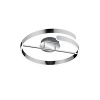 LED-DECKENLEUCHTE  50/13,5 cm    - Chromfarben, Design, Metall (50/13,5cm)