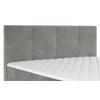 BOXBETT 180/200 cm  in Grau  - Schwarz/Grau, KONVENTIONELL, Holz/Textil (180/200cm) - Welnova