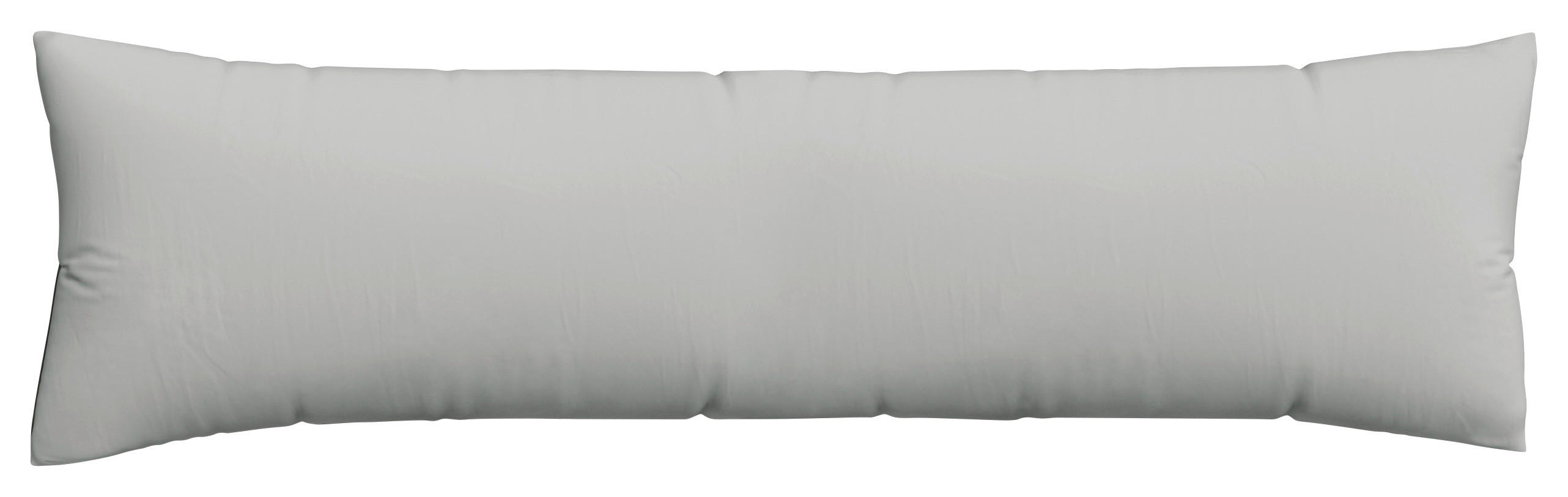 Schlafgut Seitenschläferkissenbezug Pure Silber 40x140 cm