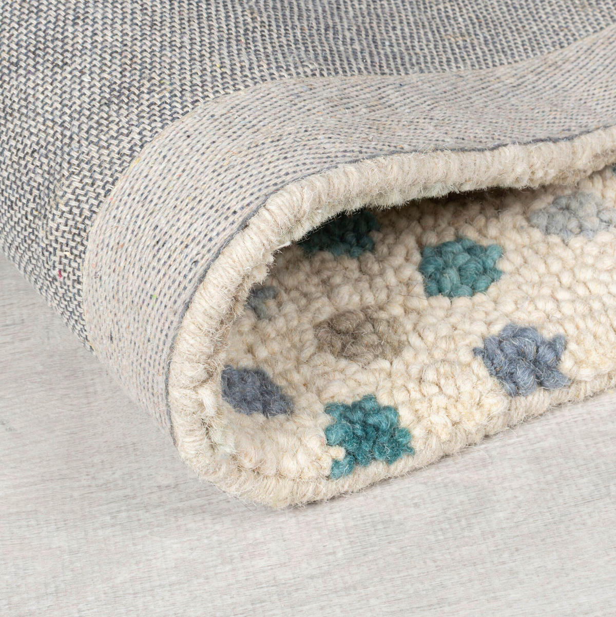 WOLLTEPPICH 120/170 cm Blau  - Blau, MODERN, Textil (120/170cm) - Xora