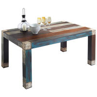 STOL ZA BLAGOVAONICU  višebojno  drvo      - višebojno, Natur, drvo (160/100/77cm) - Livetastic