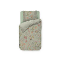 WENDEBETTWÄSCHE Mumbai Morning 140/200 cm  - Hellgrün, Basics, Textil (140/200cm) - Pip Home