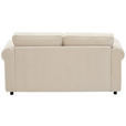 2,5-SITZER  in Chenille Beige  - Beige/Schwarz, KONVENTIONELL, Kunststoff/Textil (196/88/86cm) - Carryhome