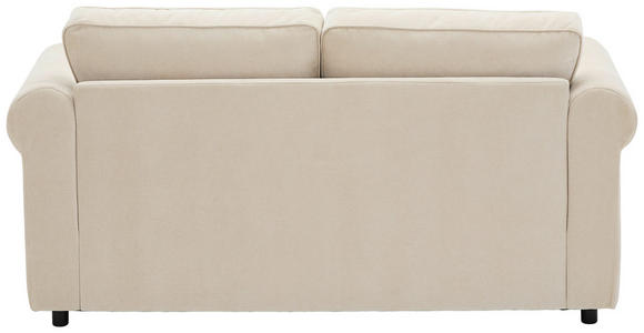 2,5-SITZER  in Chenille Beige  - Beige/Schwarz, KONVENTIONELL, Kunststoff/Textil (196/88/86cm) - Carryhome