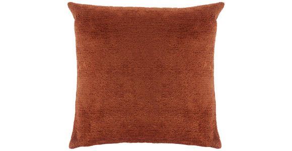 ZIERKISSEN    - Dunkelorange, Basics, Textil (45/45/10cm) - Novel