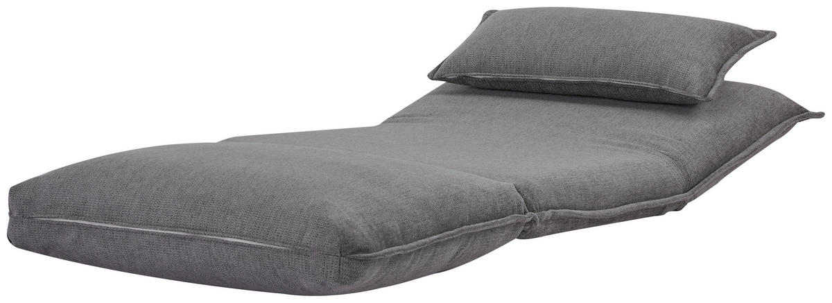 SCHLAFSESSEL in Webstoff Grau  - Grau, MODERN, Textil (85,5/59/67cm) - MID.YOU
