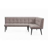 KLUPA KUTNA  bež  drvo, tekstil, drvni materijal      - bež/crna, Moderno, drvni materijal/drvo (240/161cm) - Livetastic