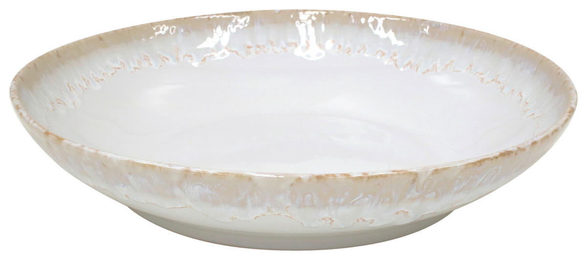 SCHÜSSEL TAORMINA   - Weiß Hochglanz, Basics, Keramik (34/7cm) - Costa Nova