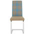SCHWINGSTUHL in Metall, Textil Beige, Braun, Edelstahlfarben - Edelstahlfarben/Beige, Design, Textil/Metall (44/100/55cm)
