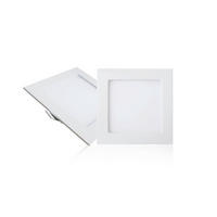 LED PANEL  - bela, Osnovno, metal/plastika (15/15cm)
