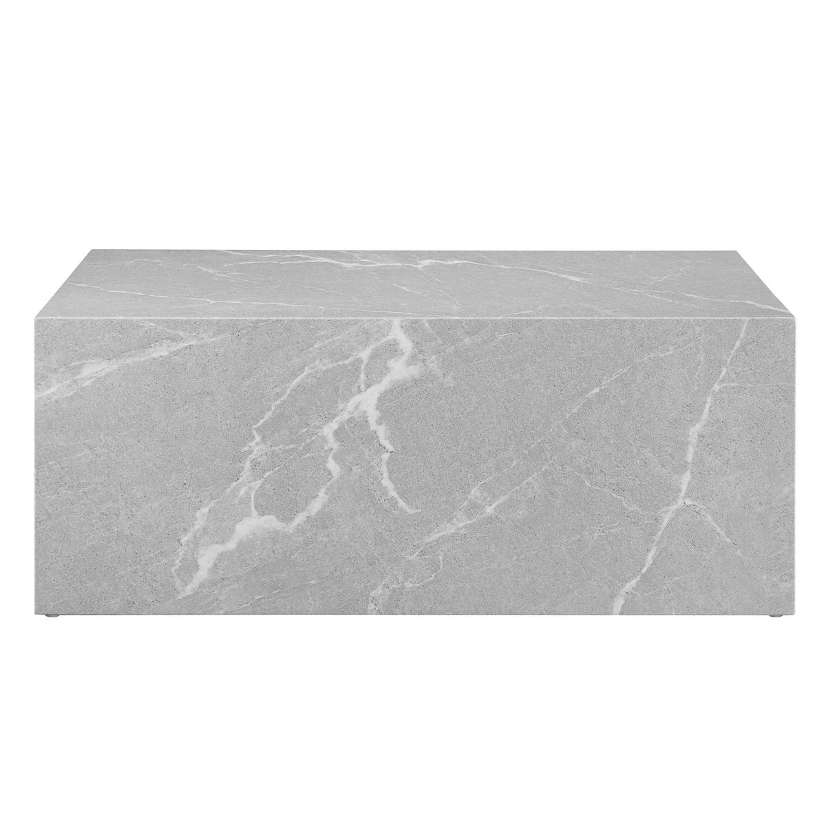 COUCHTISCH 90/60/35 cm rechteckig Grau  - Grau, Design, Holzwerkstoff (90/60/35cm) - Livetastic