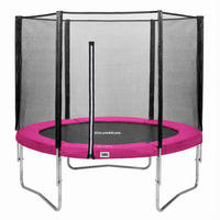TRAMPOLIN SALTA COMBO 587P Salta Combo  - Pink/Schwarz, KONVENTIONELL, Kunststoff/Metall (251cm) - Salta
