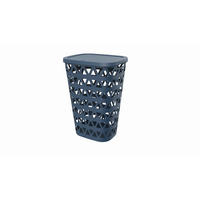KÔŠ NA BIELIZEŇ, modrá - modrá, Basics, plast (43/60/35cm) - Curver