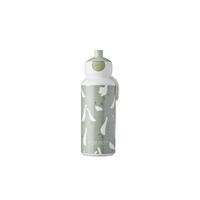 KINDERTRINKFLASCHE  - Weiß/Grün, Basics, Kunststoff (6,4/7,0/18,4cm) - Mepal