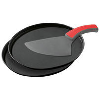 PIZZASET  - Schwarz, Basics, Metall (29cm) - Zenker