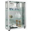 VITRINE in Weiss  - Weiss, Modern, Glas/Holzwerkstoff (60/80/25cm) - MID.YOU