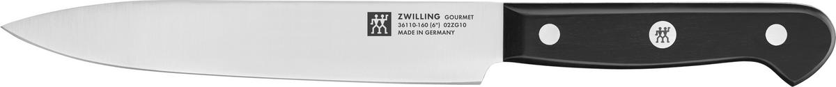 MESSERBLOCK ZWILLING GOURMET 7-teilig  - Eschefarben, Basics, Metall - Zwilling