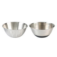 KEVERŐTÁLKÉSZLET - nemesacélszínű, Basics, fém (19,0/19,0/6,0cm) - Kesper