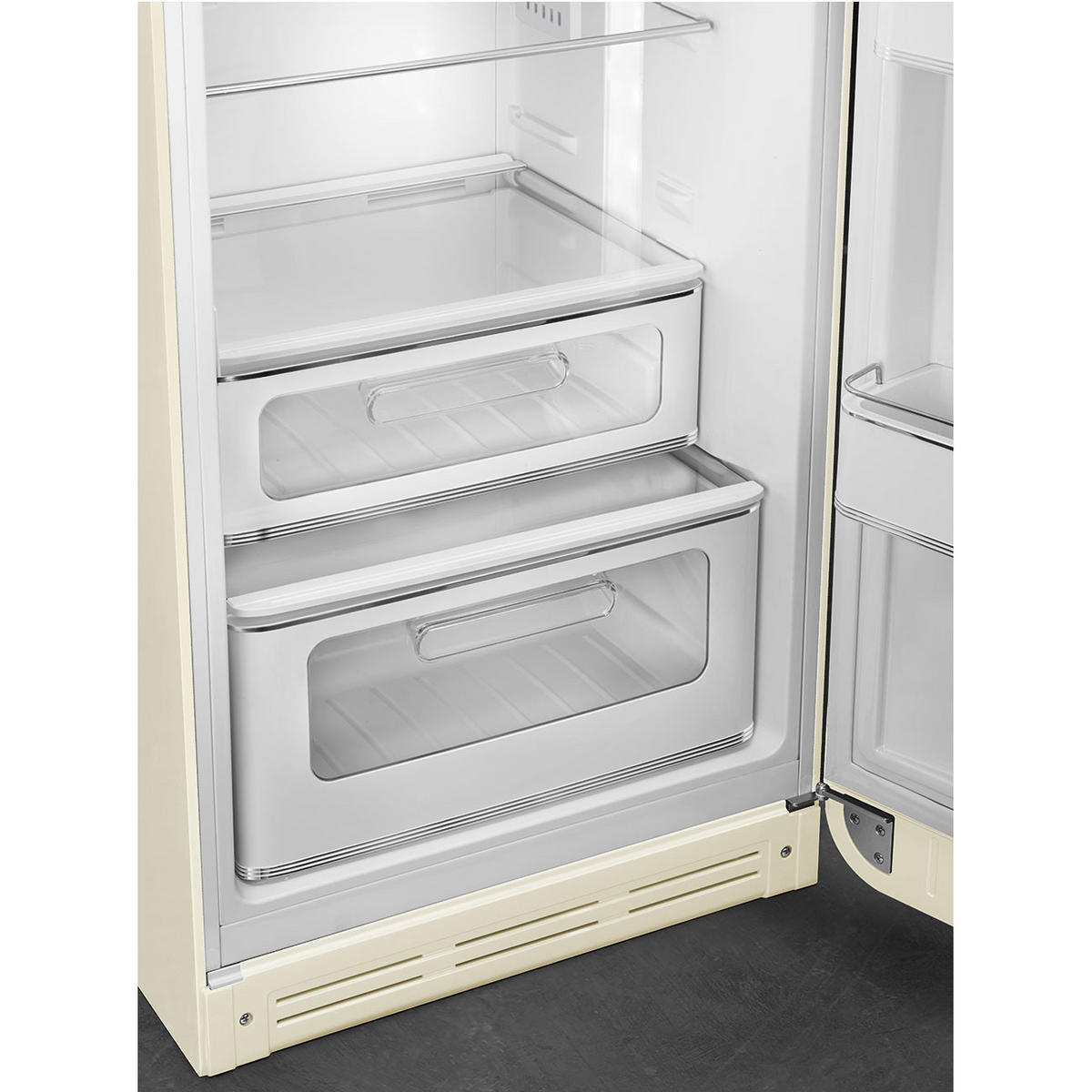 KÜHL-GEFRIER-KOMBINATION 60/172/72,8 cm FAB30RCR6  - Creme, Basics, Metall (60/172/72,8cm) - SMEG