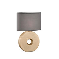 NAMIZNA SVETILKA  Eye   34/17/53 cm          - zlate barve/antracit, Konvencionalno, tekstil/keramika (34/17/53cm)