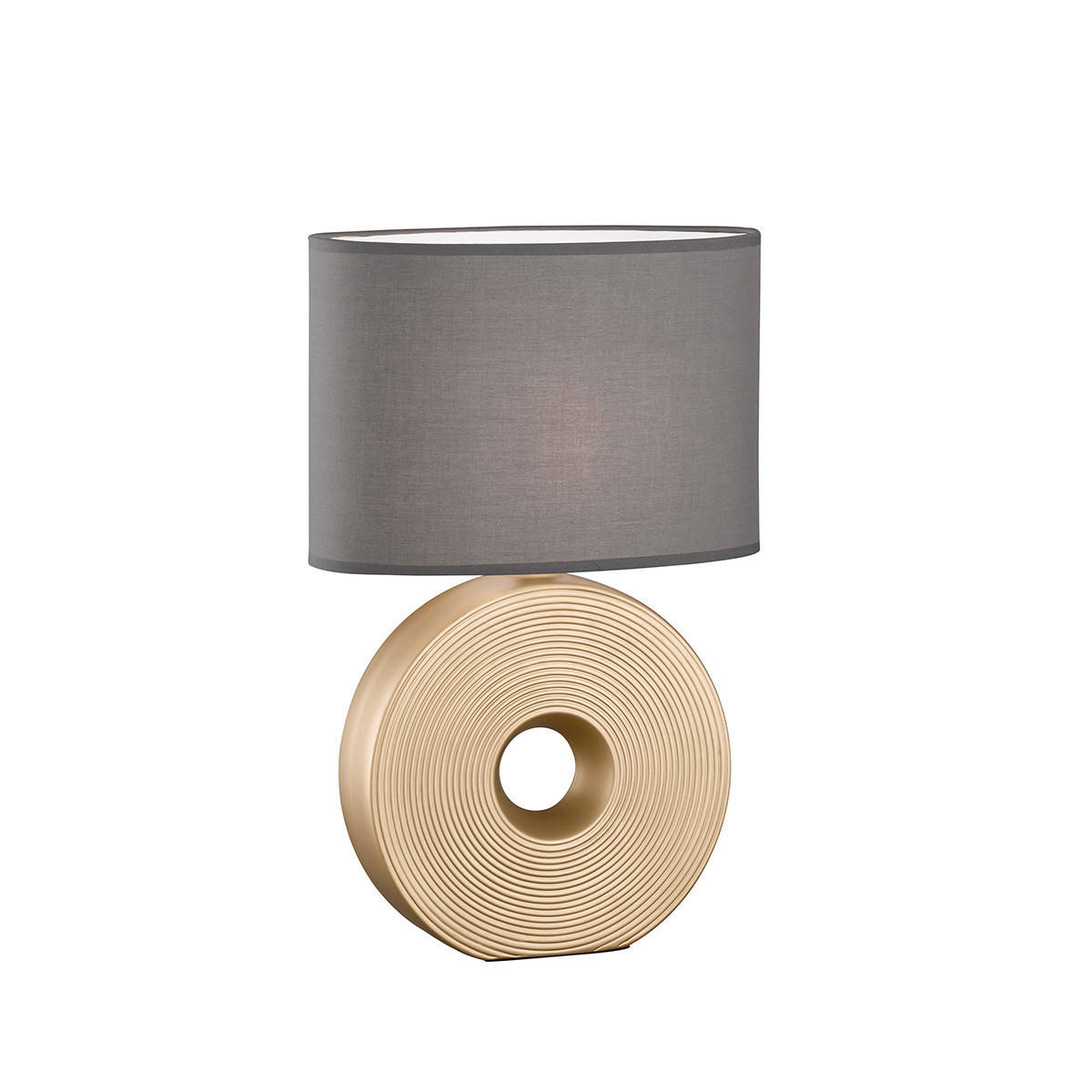 NAMIZNA SVETILKA  Eye   34/17/53 cm          - zlate barve/antracit, Konvencionalno, tekstil/keramika (34/17/53cm)