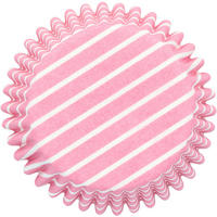 MUFFINFORM  - Rosa/Weiß, KONVENTIONELL, Papier (7/3/7cm) - Birkmann