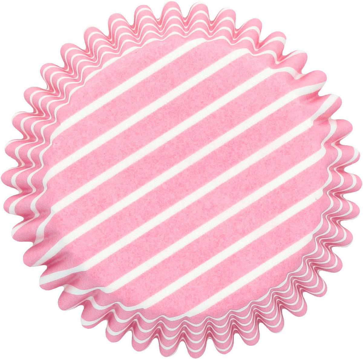 MUFFINFORM  - Rosa/Weiß, KONVENTIONELL, Papier (7/3/7cm) - Birkmann