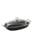 FISCHPFANNE 36/24 cm - Schwarz, Basics, Glas/Metall (36/24cm) - Fissler
