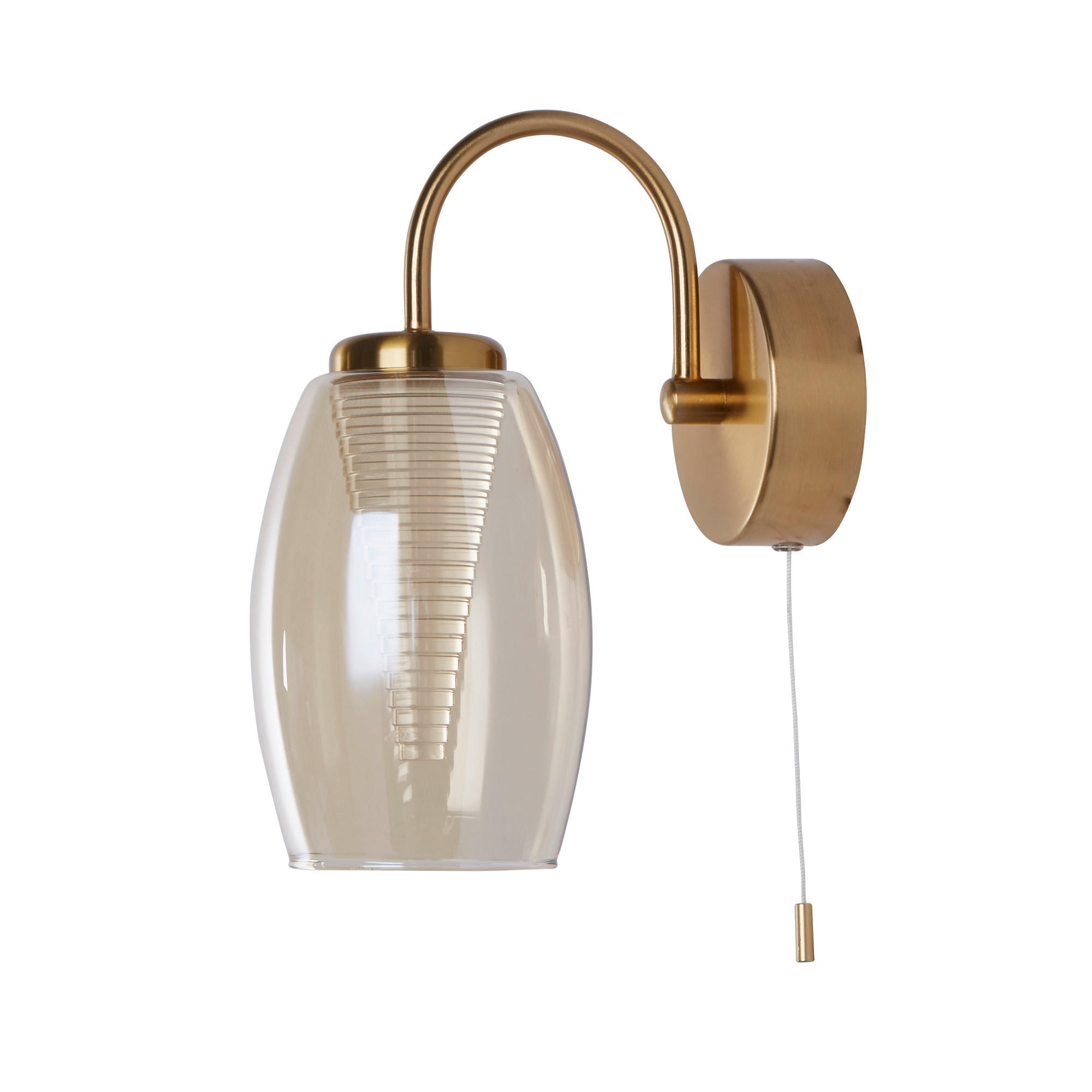 LED-WANDLEUCHTE Cyclone 11.5/20/26.5 cm   - Chromfarben, Design, Glas/Metall (11.5/20/26.5cm) - Searchlight