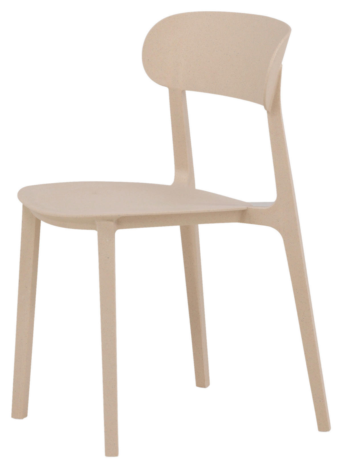 STUHL-SET 2 Stück  in  - Beige, Design, Holz/Kunststoff (50/78,5/52cm) - Livetastic