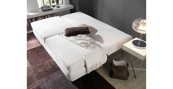 SCHLAFSOFA in Webstoff Naturfarben - Wengefarben/Naturfarben, KONVENTIONELL, Holz/Textil (203/94/100cm) - Novel