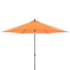 SONNENSCHIRM 300x300 cm  - Anthrazit/Orange, Basics, Textil/Metall (300/300cm) - Doppler