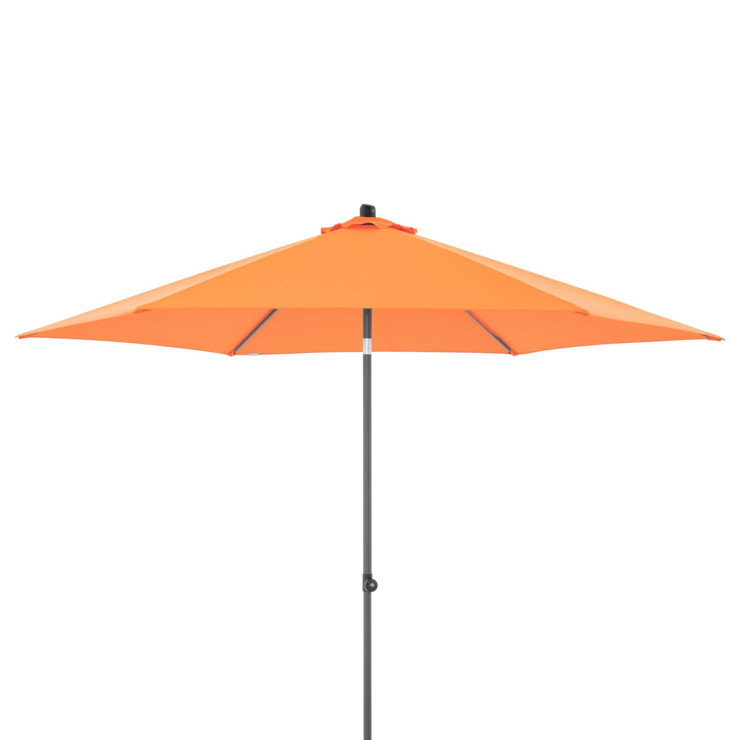 Doppler Sonnenschirm Anthrazit, Orange