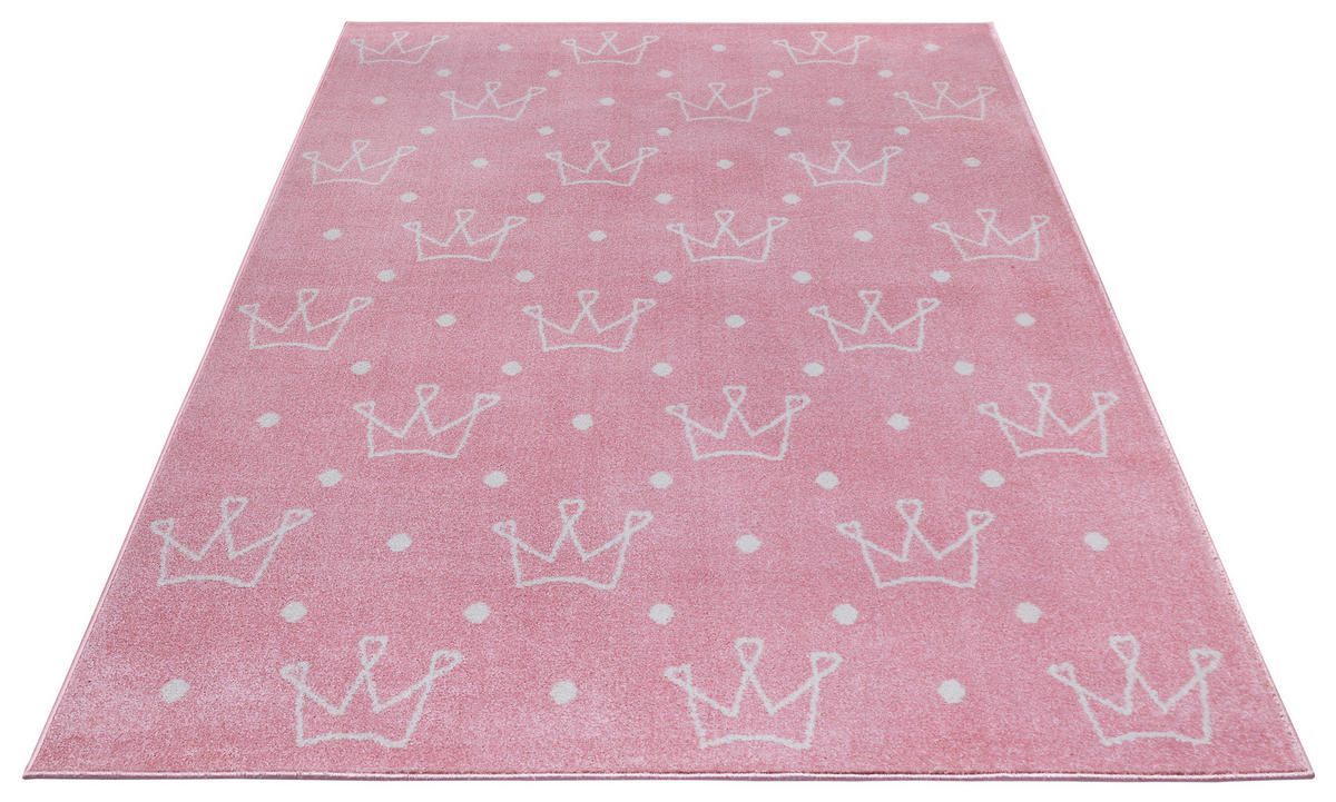 KINDERTEPPICH 160/235 cm Adventures  - Hellrosa, Design, Kunststoff/Textil (160/235cm)