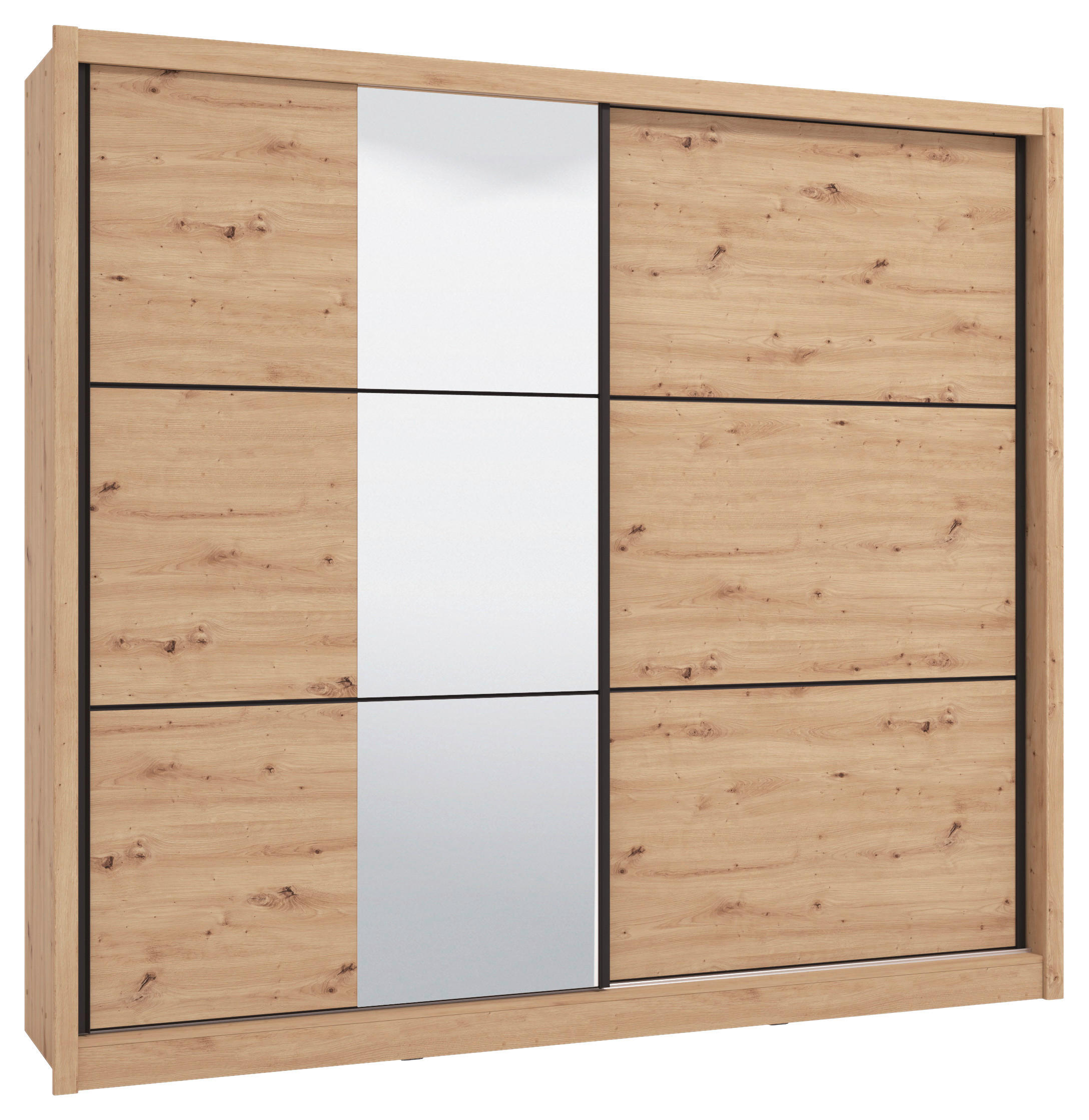 Xora Schiebetürenschrank Eiche Artisan 242x215.5x60 cm