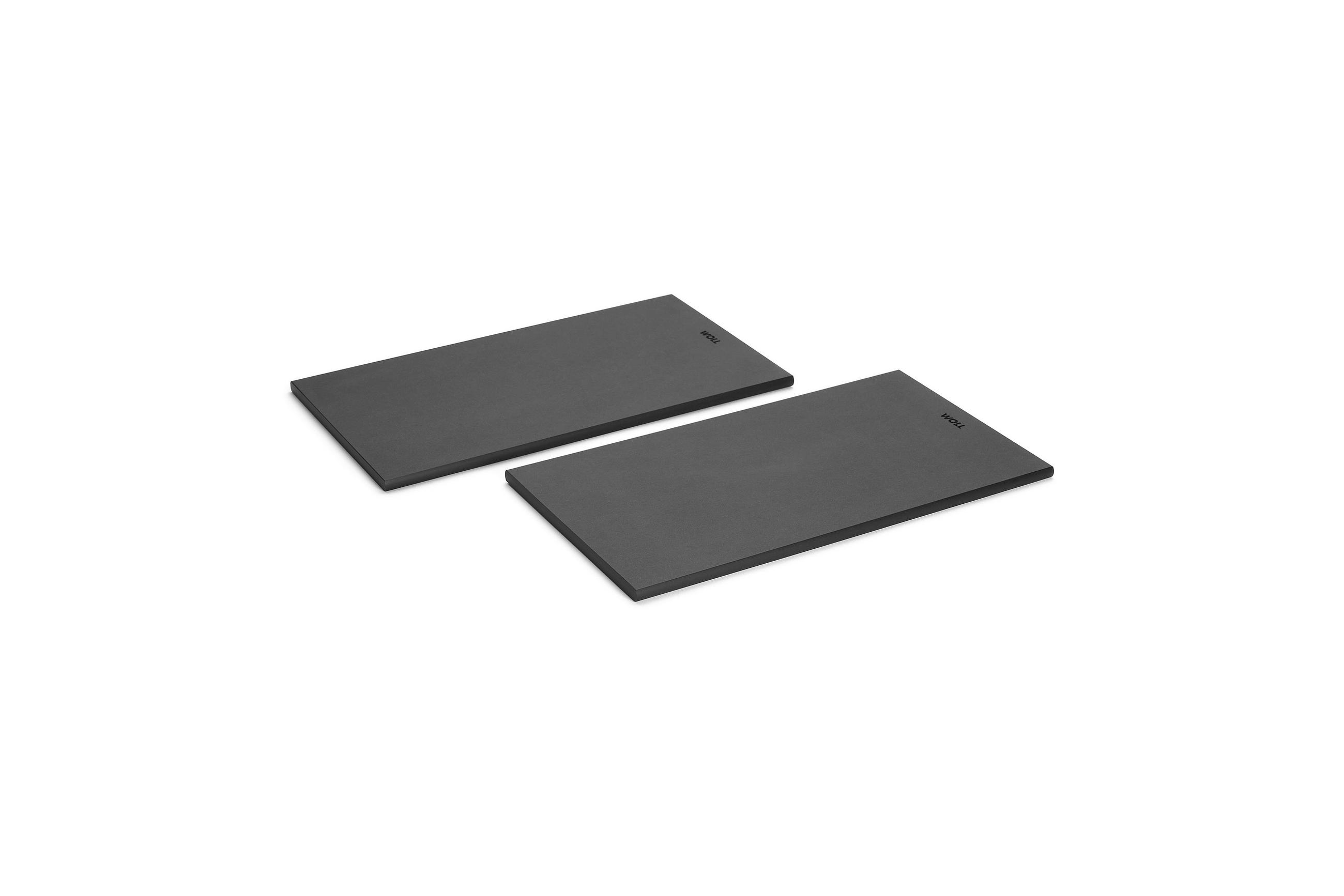 SCHNEIDEBRETT Cut & Serve  - Dunkelgrau/Anthrazit, Basics (27/15/0,7cm) - WOLL