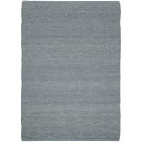 HANDWEBTEPPICH 120/180 cm Helsinki Blau, Grau  - Blau/Grau, Basics, Textil (120/180cm) - Linea Natura